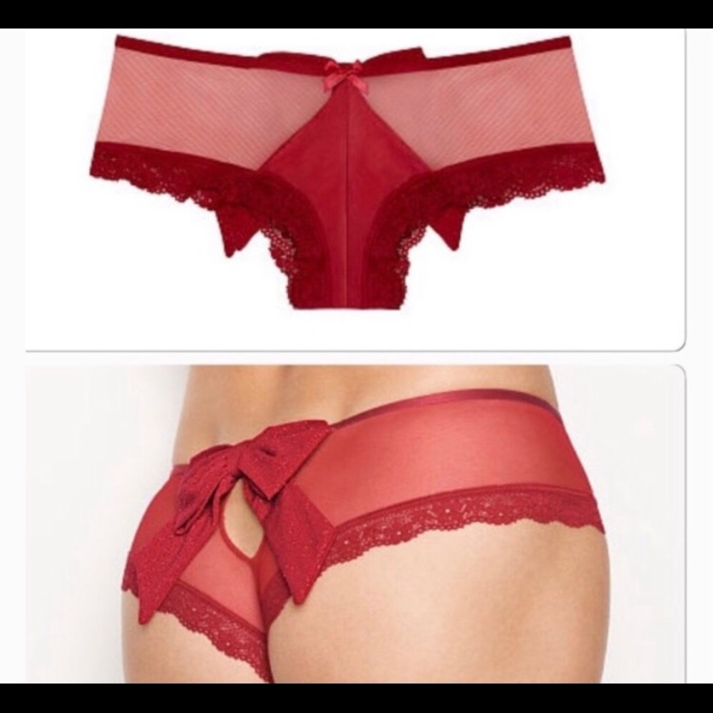 Victoria’s Secret bow cheeky